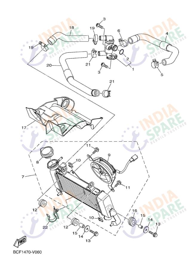 RADIATOR & HOSE